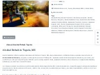 Website Screenshot Tupelo Alcohol Rehab