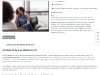 Website Screenshot Alcohol Rehab Elmhurst