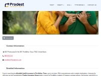 Website Screenshot Port Arthur Health Insurance Plans