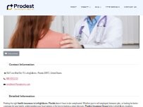 Website Screenshot Lehigh Acres Health Insurance Plans