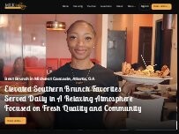 Website Screenshot Milk and Honey Restaurant at Cascade