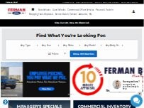 Website Screenshot Ferman Ford Service