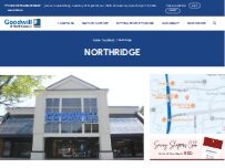 Website Screenshot Goodwill Thrift Store & Donation Center