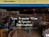 Website Screenshot 51 Wine & Spirits