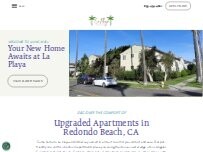 Website Screenshot La Playa