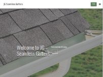 Website Screenshot JG Seamless Gutters