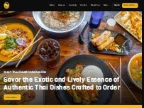 Website Screenshot Thai Pearl Restaurant