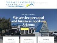 Website Screenshot Mohave Insurance Center Inc