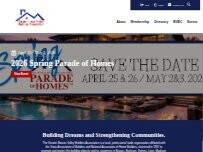 Website Screenshot Greater Brazos Valley Builders Association