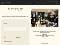 Website Screenshot H.M. Cole Custom Suits