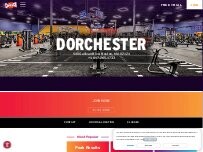 Website Screenshot Crunch Fitness - Dorchester
