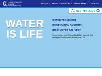 Website Screenshot Consolidated Water