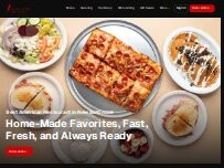 Website Screenshot Alexanders Deli Diner