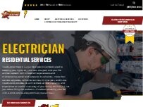 Website Screenshot Touchstone Electric - Matthews