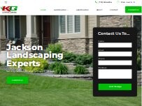Website Screenshot K and G Lawn Care