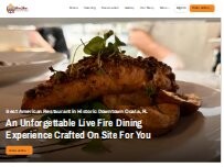 Website Screenshot Live Fire Chefs
