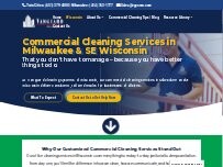 Website Screenshot Vanguard Cleaning Systems of Wisconsin