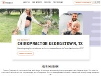 Website Screenshot Credence Chiropractic