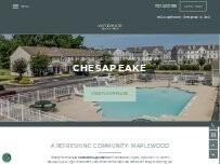 Website Screenshot Maplewood