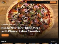 Website Screenshot The Upland Pizza Company