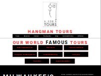 Website Screenshot Hangman Tours