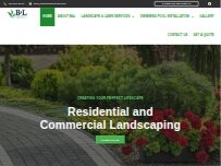 Website Screenshot B & L Landscape Contractors