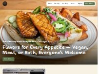 Website Screenshot B'Gabs Comfort Cafe
