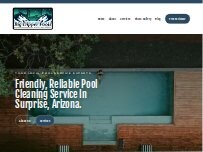 Website Screenshot Big Dipper Pools, LLC