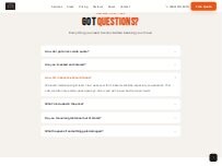 Website Screenshot Tiger Town Movers