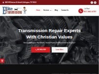 Website Screenshot Elite Transmissions