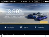 Website Screenshot Maserati of Newport Beach