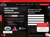 Website Screenshot Best Choice Roofing