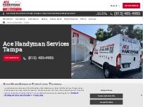 Website Screenshot Ace Handyman Services Tampa