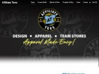 Website Screenshot Affiliate Tees