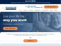 Website Screenshot Hearing Aid Consultants of CNY - Ithaca