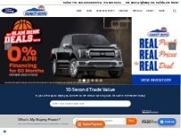 Website Screenshot The Faricy Boys Ford