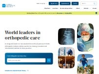 Website Screenshot Florida Orthopaedic Institute