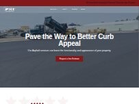 Website Screenshot Pavement Specialties Of Idaho