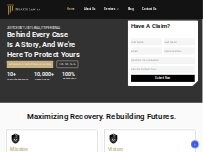 Website Screenshot Uriarte Law, P.A.