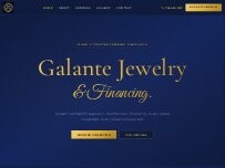 Website Screenshot Galante Jewelry And Financing