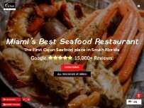 Website Cajun Boil Brickell