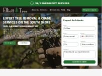 Website Screenshot Elliott Tree
