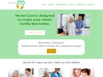 Website Screenshot Forever Care and Support Agency LLC