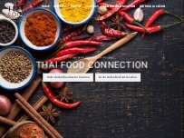 Website Screenshot Thai Food Connection