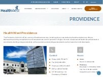 Website Screenshot Health West Providence