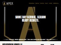 Website Screenshot Apex Residential Services LLC.