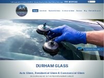 Website Screenshot Durham Glass