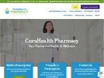 Website Screenshot Curahealth Specialty Pharmacy Corp.