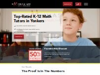 Website Screenshot Mathnasium