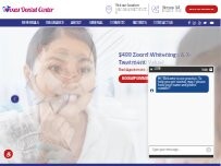Website Screenshot Texas Dental Center